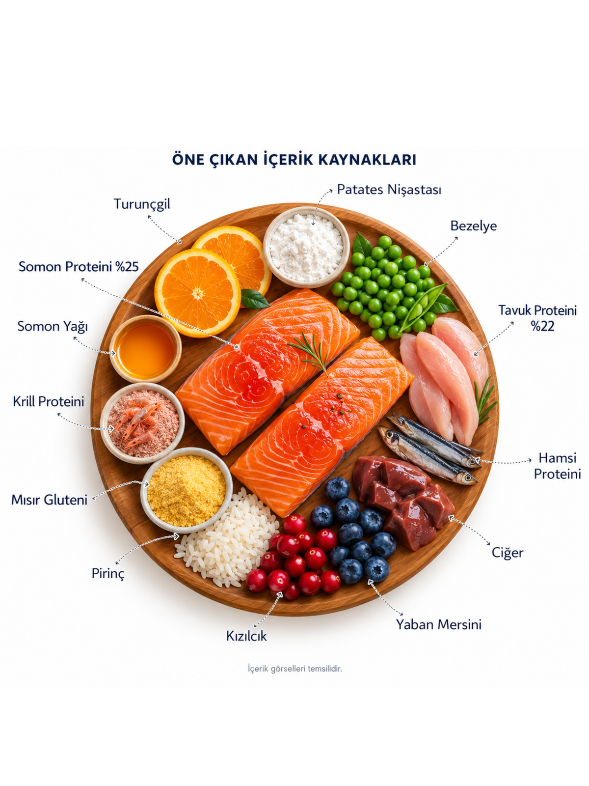 Ultra Premium Kısırlaştırılmış Somonlu Kuru Kedi Maması 2 Kg