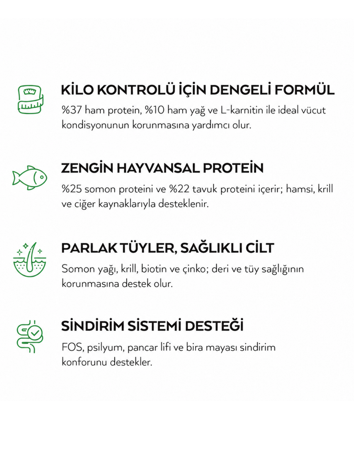 Ultra Premium Kısırlaştırılmış Somonlu Kuru Kedi Maması 2 Kg