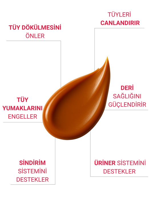 Petiola Tüy Dökülme Engelleyici, Tüy Yumağı Ve Kusma Önleyici Multivitamin Kedi Malt Macun 100 gr