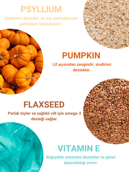 Petiola Sindirim Düzenleyici, Tüy Yumağı Ve Kusma Önleyici Multivitamin Kedi Malt Macun 100 gr